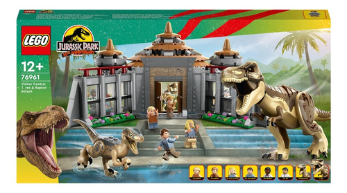 Lego Centro De Visitantes: Ataque De T. Rex E Raptor 76961