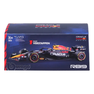 Carro RedBull Rb19 2023 Max Verstappen 1:43 Bburago Azul Marino | Envío gratis