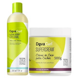 Kit Deva Curl Low-poo Original Sh 355ml + Supercream 500g