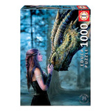 Rompecabeza Puzzle Erase Una Vez Dragones X 1000 Pieza Educa