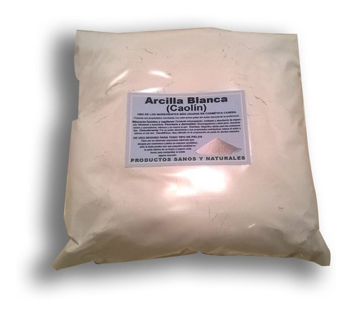 Arcilla Blanca Coalin 5 Kilo