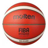 Pelota De Basquet N 7 Molten Bg4500  Color Marrón Claro