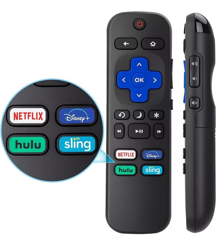 Control Generico Pantalla Compatible Philips Rok U Tv 