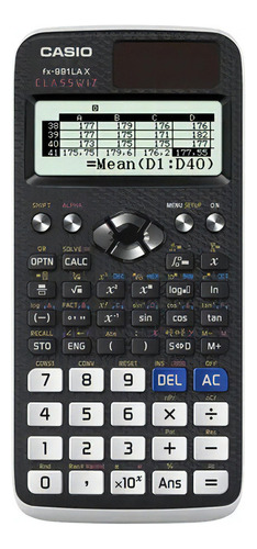 Calculadora Científica Casio Fx 991lax Bk W Dh 553 Funciones Negro