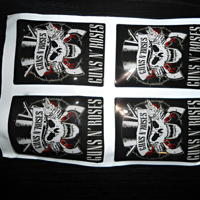 Guns N Rosees - Calcomanía Para Parachoques De Coche, Lado