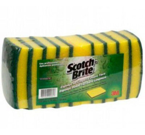 Esponja Dupla Face Scotch Brite C/ 20 Unidades