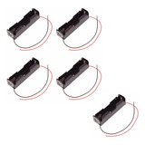 5x Case Suporte Célula 18650 P/ 1 Bateria 3,7v