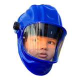 Casco Escudo Careta Mascara Protección Facial Vip Niña Niño 