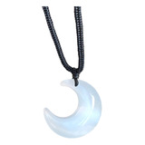 Collar Con Colgante De Luna Creciente, Collares Modernos, Cl