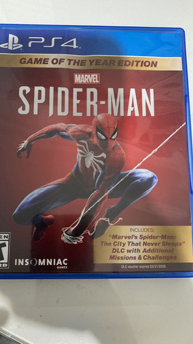 Marvel's Spider-man Game Of The Year Edition Sony Ps4 Físico