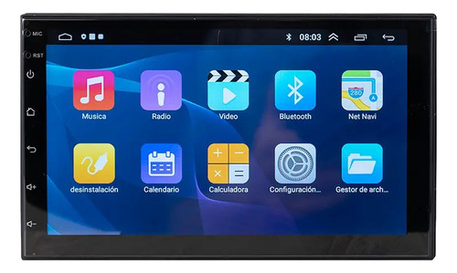 Centrales Multimedias 7'' Doble Din Android Wifi Gps Cámara 
