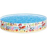 Alberca Piscina Redonda Para Niños Intex 56451 152 X 25cm 