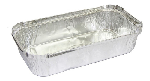 Bandeja Fuente Aluminio Descartable C200 (30x16x6) X 100 Uni