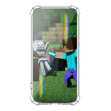 Carcasa Personalizada Minecraft Para iPhone X