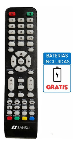 Control Remoto Pantalla Smart Tv Sansui Nuevo