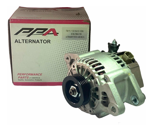 Alternador Toyota Yaris Belta 06/09 27060-21150 Foto 4