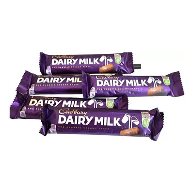 5 Chocolates Con Leche Cadbury Dayry Milk Leche 45 Gr C\u002Fu | Envío gratis