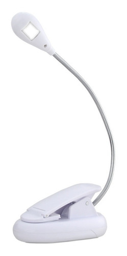 Lampara Velador Lectura Led Flexible Clip Usb O 3 Pilas Aaa