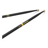 Baquetas Promark Rebound 7a Activegrip Hickory, Punta De Mad