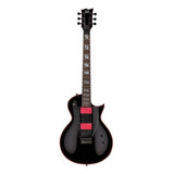 Guitarra Elétrica Ltd Gary Holt Signature Series Gh-200 De  Tília 2017 Black Com Diapasão De Jatobá Assado