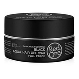 Cera Capilar Red One Aqua Hair Gel Wax Black 150ml