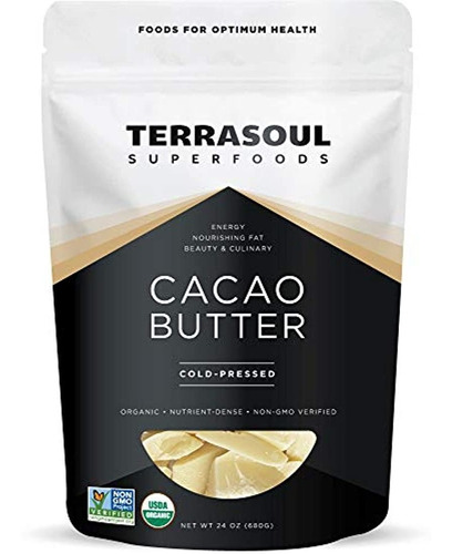 Terrasoul Superfoods Manteca De Cacao Orgánica