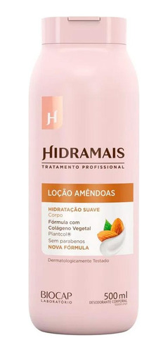 Loção Hidratante Hidramais Óleo De Amêndoas 500ml