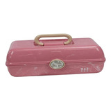 Caboodles On-the-go Girl Retro Case Dusty Rose Marble
