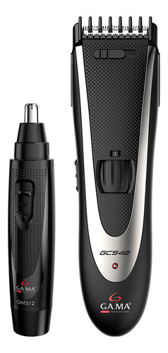 Set Corta Pelo Gama Gcs 544 Barba Clipper Y Nose