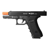 Pistola Airsoft Glock 17 Qgk Hs G17 Spring Calibre 6mm Q9