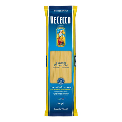Fideos De Cecco Bucatini Piccoli N° 14 500 Gr. Italia | MercadoLibre
