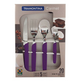 Juego Set De Cubiertos Tramontina Carmel 20 Piezas