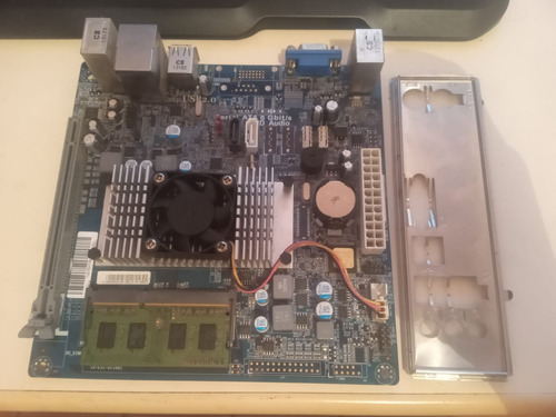 Placa Mãe Mini Itx Nm70-i 1.0 Processador Intel, Ddr3 