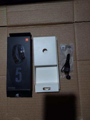 Cable Cargador Xiaomi Band 5 Y Caja + Manual Leer Bien!