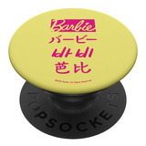 Popsockets Swappable Popgrip Barbie World Wide Para Todos Os