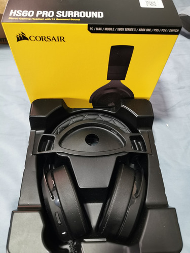 Headset  Corsair Hs60 Pro Surround 7.1 Carbono Cor Carbon