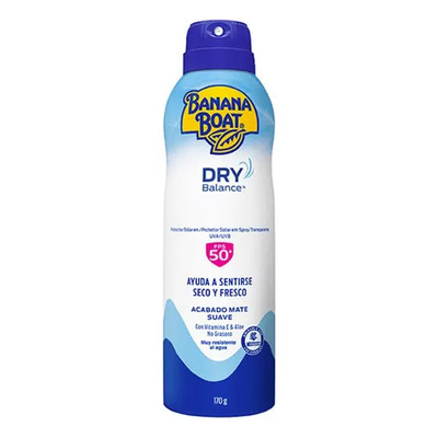 Bloqueador Solar Banana Boat 50+ Spray 170 Gramos Dry Balance