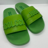 Chinelo Slide Colcci Bianca Feminino Verde Cyber