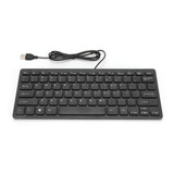 Teclado Usb Com Fio Portátil De 78 Teclas, Mini Laptop De Me