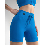 Calza Touche Biker Corta Pampita Collection Blue