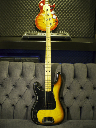 Bajo Eléctrico Fender Precision Bass Zurdo - Sunburst - 1978