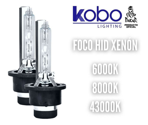 Foco Hid Xenon Kobo Original D2s - 6000 K 12v Auto Camioneta Foto 3