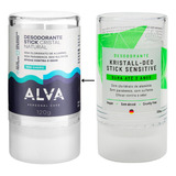 Desodorante Alva Cristal Sem Alumínio 120g 100% Natural