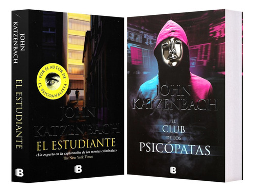 El Estudiante + El Club De Los Psicópatas Pack 2 Libros