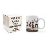 Taza Ceramica Caja Carton Personalizado Foto Dia Amigo Amiga