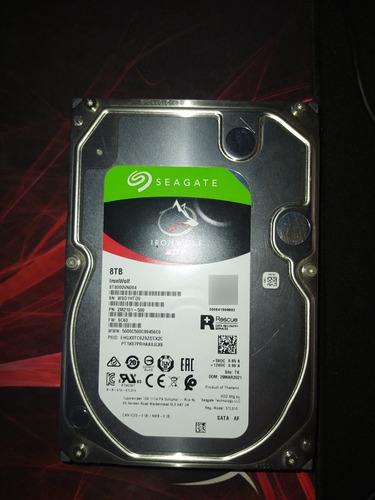 Disco Rígido Seagate Ironwolf 8tb Nas