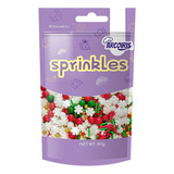 Sprinkles Copos De Nieve Navideños Y Perlas 80g Navidad