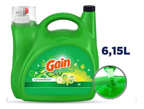 Detergente Liquido Gain 6.15 L