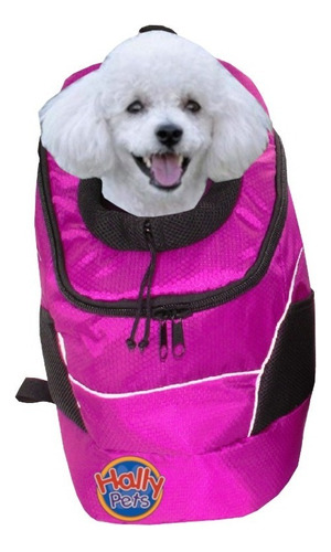 Maleta Para Transportar Mascotas - Grande Color Rosa