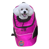 Maleta Para Transportar Mascotas - Grande Color Rosa